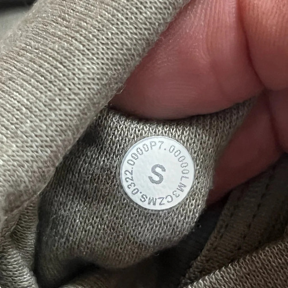 Men's Lululemon Soft Knit Overshirt Size Small Mossy Green Gray - Picture 12 of 16